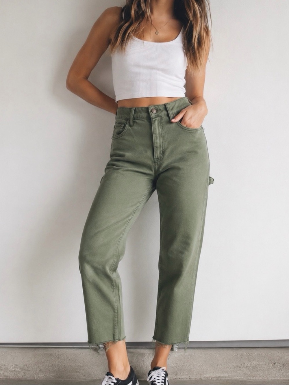 Anthropologie Daze Just Right Cargo Denim Jeans